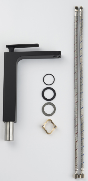 Смеситель для раковины-чаши Timo Torne черный 4311/03F